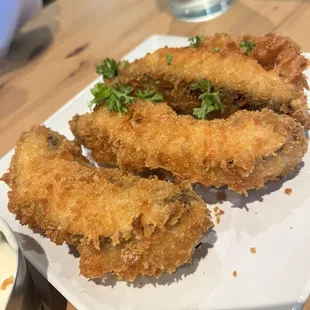 Fried Portobello Mushrooms