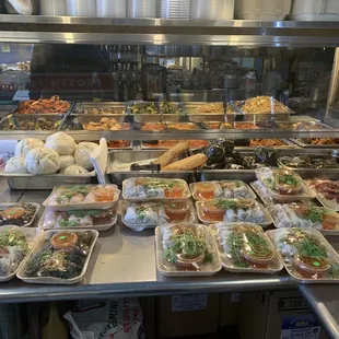 Deli food- wide selection all made in house.