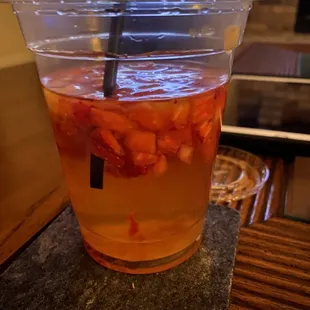 Strawberry Green Tea