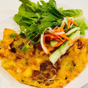 Vietnamese crepe was so good.