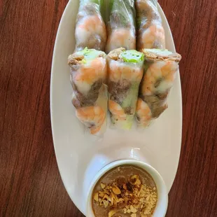 Pork/shrimp goi cuon Yummy !