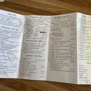 To-Go Menu