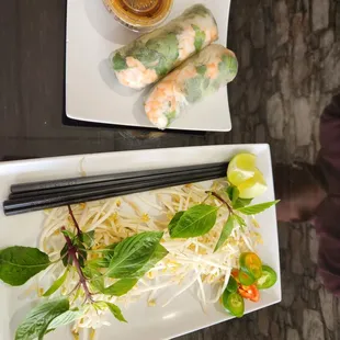 Spring roll with shrimp