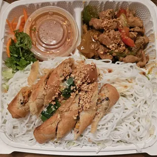 Spicy Lemon Grass Chicken Banh Mi
