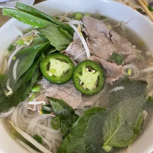 Sliced Steak Pho