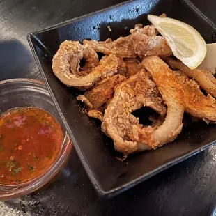 Asian Calamari at Saii Bistro &amp; Sushi Bar in Oklahoma City.