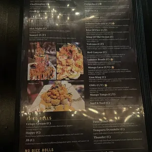 Noodles, Fried Rice, Curries, Nigiri, Sashimi, Special Sets, and Sushi Add-Ons menu at Saii Bistro &amp; Sushi Bar in Oklahoma City.