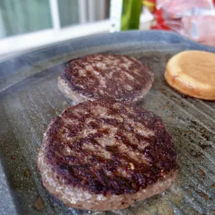 Chuck bone marrow beef patties