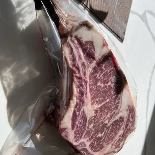 American wagyu tomahawk!