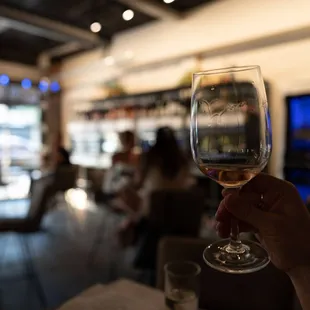 A cozy space that's great for mingling.