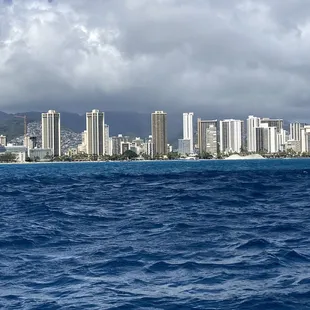Oahu from the water