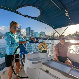 Heading out of Kewalo Basin.