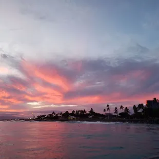 Sunset in Honolulu
