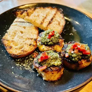 Chimichurri Scallops