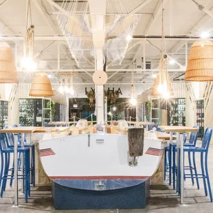 A snapshot from the back of the Sailor &amp; The Dock market.