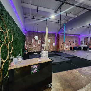 Chrome Pole &amp; Aerial Wellness &amp; Dance Studio - a welcoming community offering pole &amp; aerial classes throughout the day!