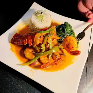 Shrimp and lobster supreme