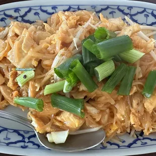 Pad Thai with chicken
