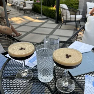 Espresso martinis!