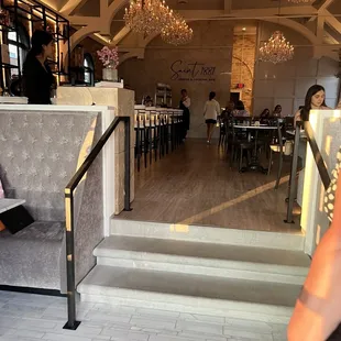 Entrance walking in.