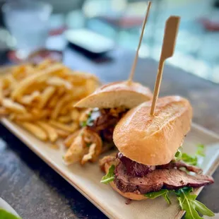 Smoked Tri-tip sandwich