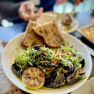 Mussels a la Pipian