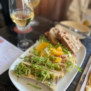 Roasted bone marrow