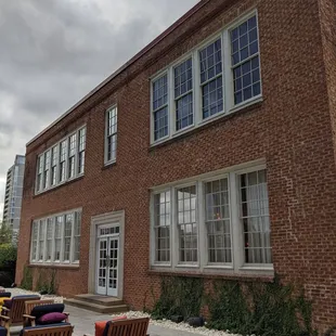 Restaurant is in the former St Ann girls school building