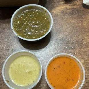 3 excellent salsas