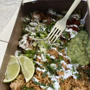 Ahi Yellowfin Tuna Bowl // so freaking good, super fresh