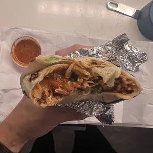 Chicken Burrito