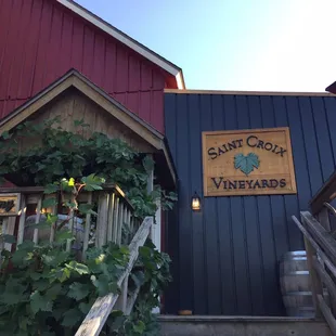 Lovely deck to enjoy your wine!