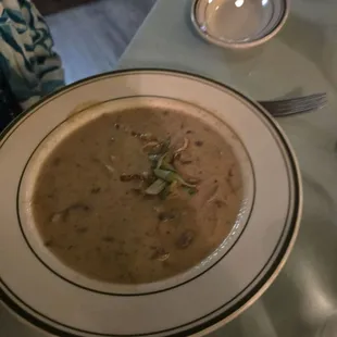 Mushroom soup