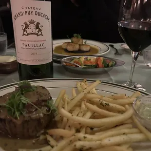 The food is fantastic.