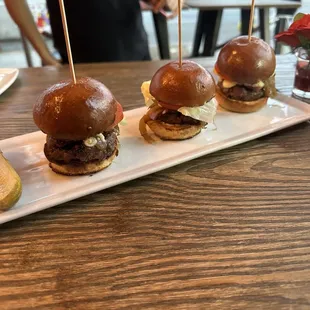 Burger sliders