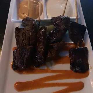 Malaysian Style Steak Skewers