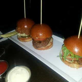 Fried Chicken Slider Trio