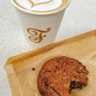 Cafe Miel + Midwife &amp; the Baker whole wheat chocolate chip