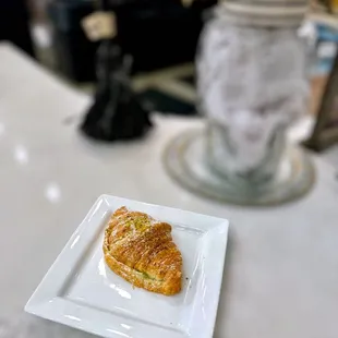 Pistachio croissant