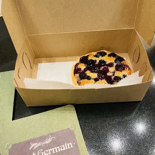 Blueberry Almond Tart