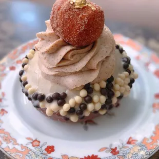 Pumpkin spice cream donuts!