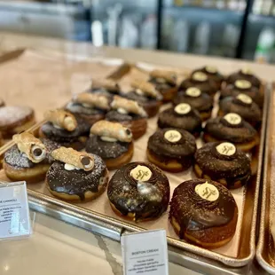 donuts, food, dough desserts