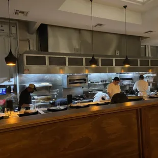 open kitchen