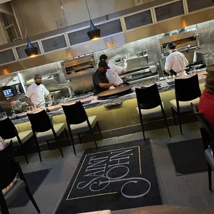 Open kitchen