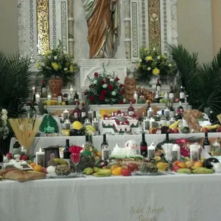 St. Joseph&apos;s altar