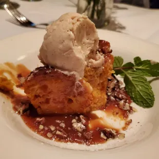 Really yummy pumpkin bread pudding.. You should try this...