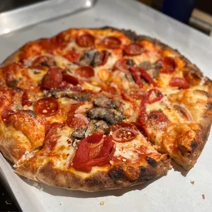 Hell ya!  This pizza is a Outshine 2.0 pizza. Get 2.  Seriously!  One for me.. one for him!