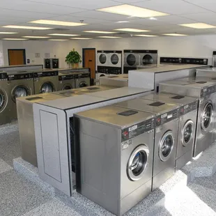 23 Washers and 18 Dryers