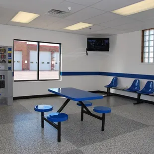 Large Seating Area with TV and WiFi