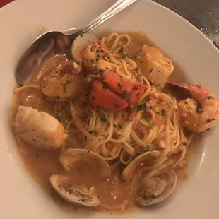 Seafood Pasta Plate